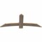 Ekena Millwork Bellingham Smooth Timber Gable Bracket, Douglas Fir, 60"W x 25"H x 1 1/2"D x 5 1/2"F, 10/12 Pitch GBW060X25X0206BEL00SDF - alternate 5